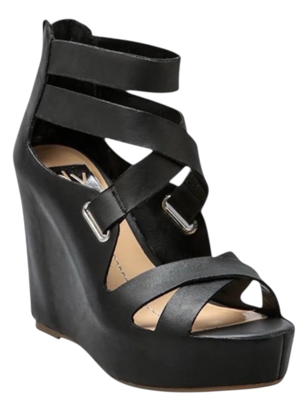 Dolce Vita Whimsigoth Wedge Sandals 4.5 revolve leather strappy shoes open toe